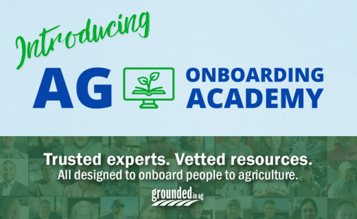 Grounded In Ag and AgCareers Partner Creating The Ag Onboarding Academy